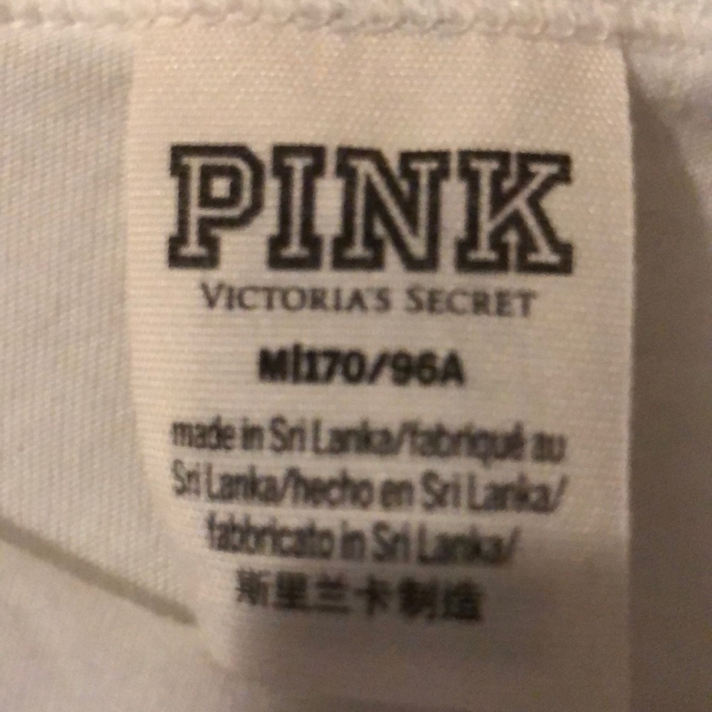 Pink basic white tee - Picture 4 of 4